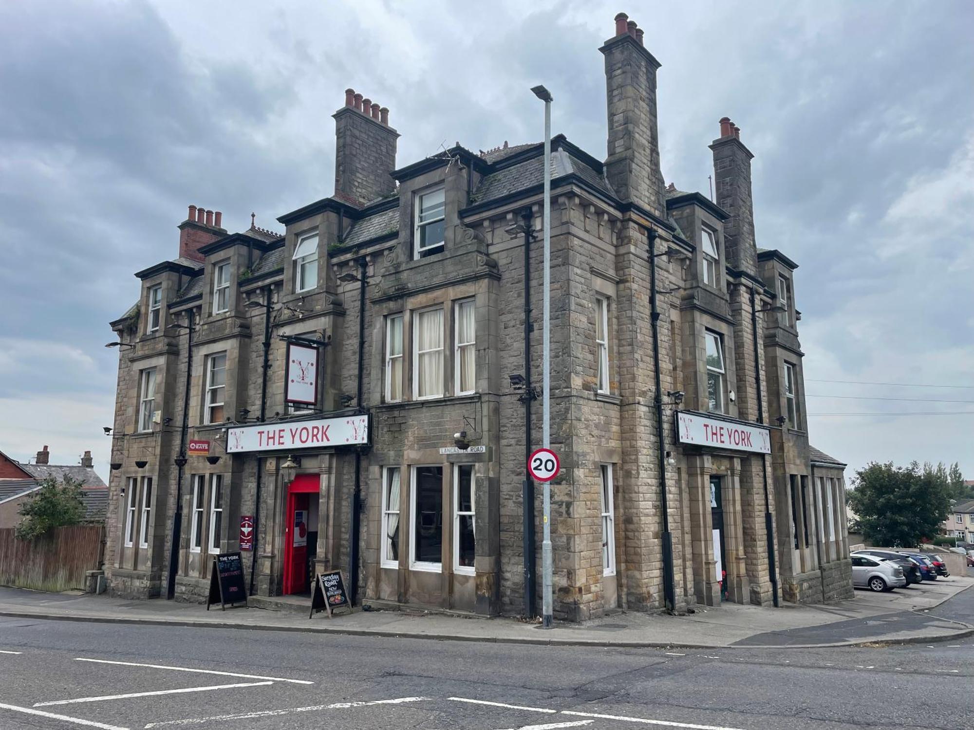 The York Hotel Morecambe Exterior foto